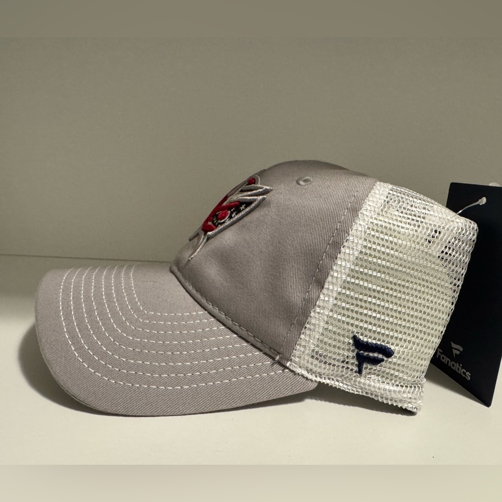 NWT Columbus Blue Jackets Gray Cap - Picture 3 of 3